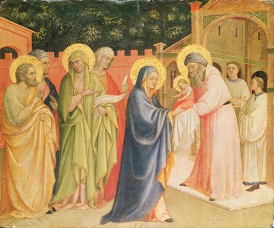 The Presentation in the Temple by Monaco del Isola dOro